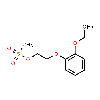 169506-15-4 | 2-(2-ethoxyphenoxy)ethyl methanesulfonate