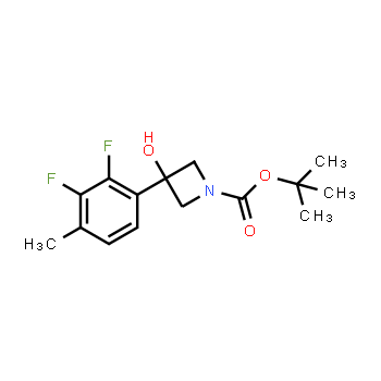 1697803-56-7 | tert-butyl 3-(2,3-difluoro-4-methylphenyl)-3-hydroxyazetidine-1-carboxylate