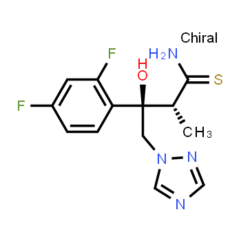 170863-34-0 | (alphaR,betaR)-beta-(2,4-Difluorophenyl)-beta-hydroxy-alpha-methyl-1H-1,2,4-triazole-1-butanethioamide