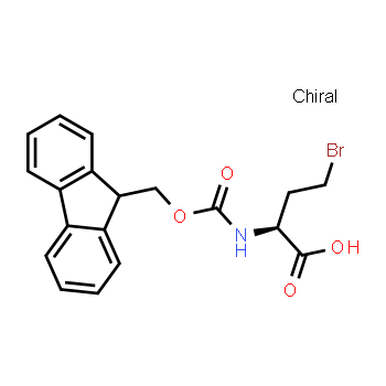 172169-88-9 | (S)-2-((((9H-fluoren-9-yl)methoxy)carbonyl)amino)-4-bromobutanoic acid