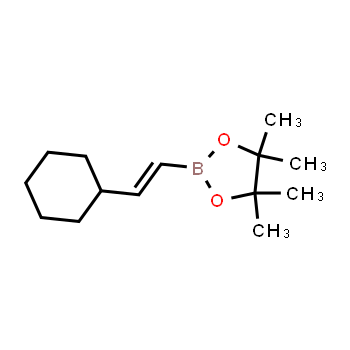 172512-85-5 | (E)-2-(2-cyclohexylvinyl)-4,4,5,5-tetramethyl-1,3,2-dioxaborolane