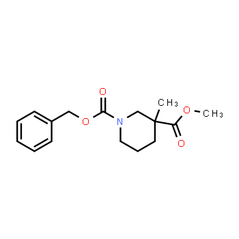 174543-82-9 | 1-benzyl 3-methyl 3-methylpiperidine-1,3-dicarboxylate