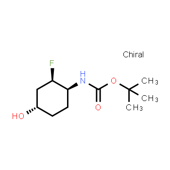 1788041-38-2 | tert-butyl N-[(1S,2R,4S)-rel-2-fluoro-4-hydroxycyclohexyl]carbamate