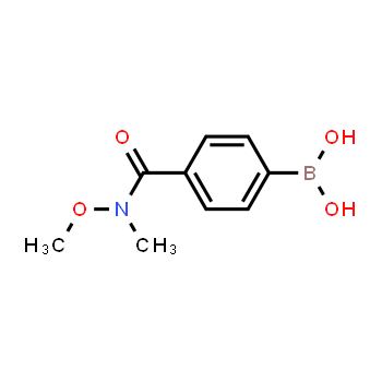 179055-26-6 | 4-(methoxy(methyl)carbamoyl)phenylboronic acid