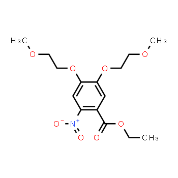 179688-26-7 | Ethyl 4,5-bis(2-methoxyethoxy)-2-nitrobenzoate