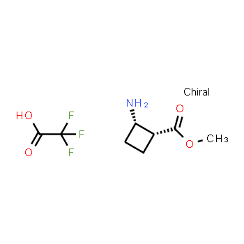 1807558-16-2 | methyl cis-2-aminocyclobutane-1-carboxylate; trifluoroacetic acid