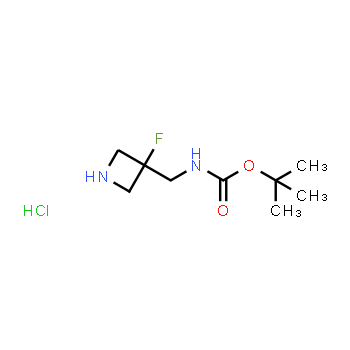 1818847-51-6 | tert-butyl N-[(3-fluoroazetidin-3-yl)methyl]carbamate hydrochloride