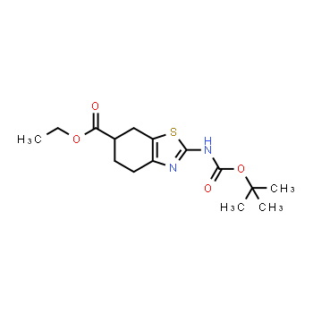 1820647-12-8 | 2-tert-ButoxycarbonylaMino-4,5,6,7-tetrahydro-benzothiazole-6-carboxylic acid ethyl ester