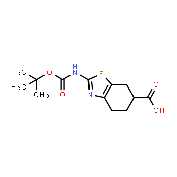 1820683-35-9 | 2-((tert-butoxycarbonyl)amino)-4,5,6,7-tetrahydrobenzo[d]thiazole-6-carboxylic acid