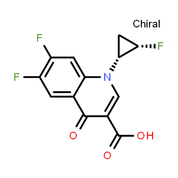 182075-96-3 | 6,7-difluoro-1-[(1R,2S)-2-fluorocyclopropyl]-4-oxo-1,4-dihydroquinoline-3-carboxylic acid