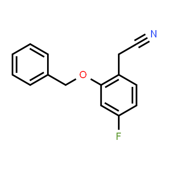 1824265-83-9 | 2-(2-(benzyloxy)-4-fluorophenyl)acetonitrile