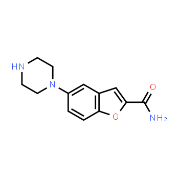 183288-46-2 | 5-(1-Piperazinyl)benzofuran-2-carboxamide