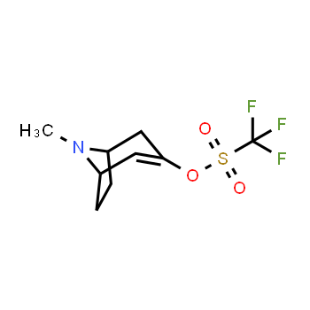 183810-37-9 | methanesulfonic acid, 1,1,1-trifluoro-, 8-methyl-8-azabicyclo[3.2.1]oct-2-en-3-yl ester