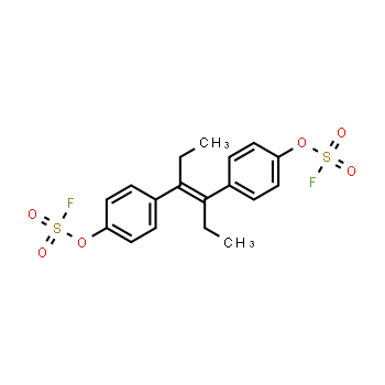 1839620-99-3 | Fluorosulfuric acid, S,S'-[[(1E)-1,2-diethyl-1,2-ethenediyl]di-4,1-phenylene] ester