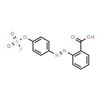 1839621-16-7 | 2-[(1E)-2-[4-[(fluorosulfonyl)oxy]phenyl]diazenyl]-Benzoic acid