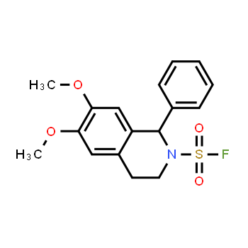 1839621-39-4 | 3,4-dihydro-6,7-dimethoxy-1-phenyl-2(1H)-Isoquinolinesulfonyl fluoride