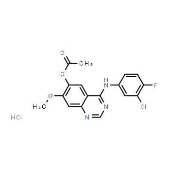 184475-70-5 | 4-(3-chloro-4-fluorophenylamino)-7-methoxyquinazolin-6-yl acetate hydrochloride