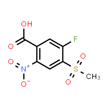 185945-90-8 | 5-fluoro-4-(methylsulfonyl)-2-nitrobenzoic acid