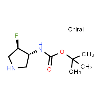 186201-09-2 | tert-butyl N-[trans-4-fluoropyrrolidin-3-yl]carbamate