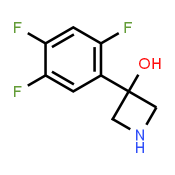 1862993-82-5 | 3-(2,4,5-trifluorophenyl)azetidin-3-ol