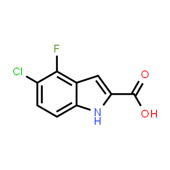 186446-26-4 | 5-chloro-4-fluoroindole-2-carboxylic acid