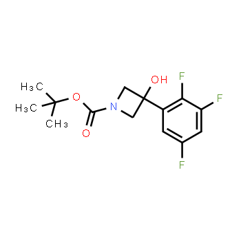 1875533-29-1 | tert-butyl 3-hydroxy-3-(2,3,5-trifluorophenyl)azetidine-1-carboxylate