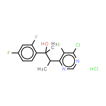 188416-35-5 | (2R,3S/2S,3R)-3-(4-chloro-5-fluoro-6-pyrimidinyl)-2-(2,4-difluorophenyl)butan-2-ol hydrochloride