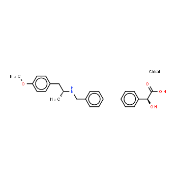 188690-84-8 | (2S)-HYDROXY(PHENYL)ACETIC ACID (2R)-N-BENZYL-1-(4-METHOXYPHENYL)PROPAN-2-AMINE (1:1) (SALT)