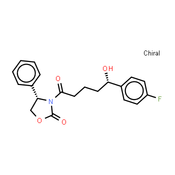 189028-95-3 | Ezetimibe impurity (3-[5-(4-Fluoro-phenyl)-5-(S)-hydroxy-pentanoyl]-4-(R)-phenyl-oxazolidin-2-one)