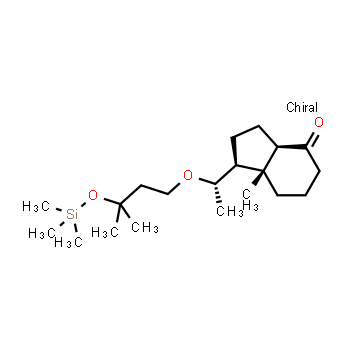 192573-33-4 | (1S,3aR,7aR)-7a-methyl-1-((S)-1-(3-methyl-3-((trimethylsilyl)oxy)butoxy)ethyl)hexahydro-1H-inden-4(2H)-one