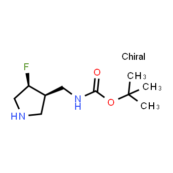 1932183-92-0 | tert-butyl N-{[(3R,4S)-4-fluoropyrrolidin-3-yl]methyl}carbamate