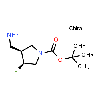 1932586-58-7 | tert-butyl (3S,4S)-3-(aminomethyl)-4-fluoropyrrolidine-1-carboxylate