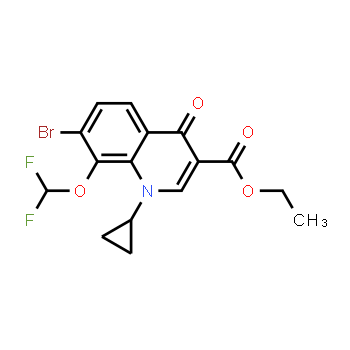 194805-07-7 | ethyl 7-bromo-1-cyclopropyl-8-(difluoromethoxy)-4-oxo-1,4-dihydroquinoline-3-carboxylate