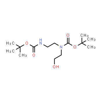 200283-08-5 | tert-Butyl (2-((tert-butoxycarbonyl)amino)ethyl)(2-hydroxyethyl)carbamate