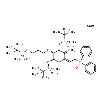 200636-54-0 | ((Z)-2-((3R,4R,5R)-3,5-bis((tert-butyldimethylsilyl)oxy)-4-(3-((tert-butyldimethylsilyl)oxy)propoxy)-2-methylenecyclohexylidene)ethyl)diphenylphosphine oxide