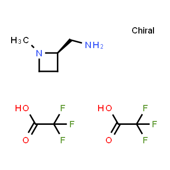 2007919-70-0 | [(2R)-1-methylazetidin-2-yl]methanamine; bis(trifluoroacetic acid)