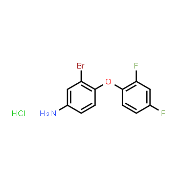 2007921-24-4 | 3-bromo-4-(2,4-difluorophenoxy)aniline hydrochloride