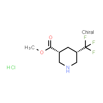 methyl (3R,5S)-rel-5-(trifluoromethyl)piperidine-3-carboxylate hydrochloride