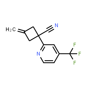 2040300-47-6 | 3-methylidene-1-[4-(trifluoromethyl)pyridin-2-yl]cyclobutane-1-carbonitrile