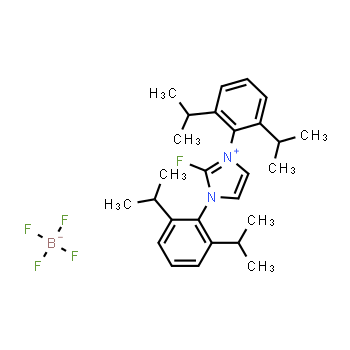 2043361-32-4 | 1,3-bis[2,6-bis(propan-2-yl)phenyl]-2-fluoro-3H-1λ⁵-imidazol-1-ylium; tetrafluoroboranuide