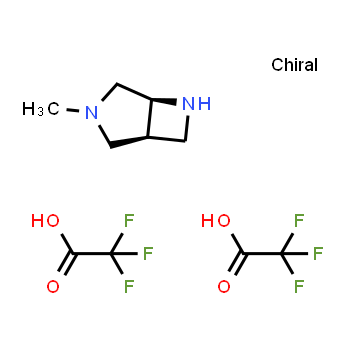 2068137-92-6 | (1S,5S)-3-methyl-3,6-diazabicyclo[3.2.0]heptane; bis(trifluoroacetic acid)