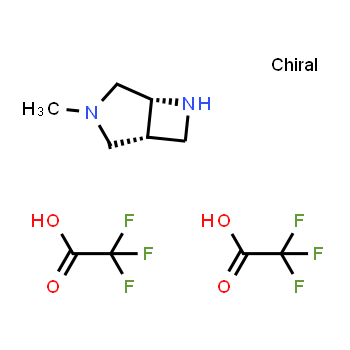 2068137-95-9 | (1R,5R)-3-methyl-3,6-diazabicyclo[3.2.0]heptane; bis(trifluoroacetic acid)