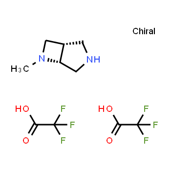 2068138-20-3 | (1S,5R)-6-methyl-3,6-diazabicyclo[3.2.0]heptane; bis(trifluoroacetic acid)