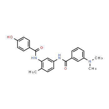 208260-29-1 | 3-(dimethylamino)-N-(3-(4-hydroxybenzamido)-4-methylphenyl)benzamide