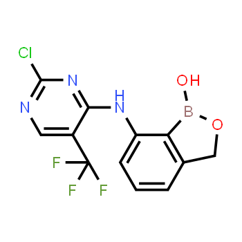 2088570-67-4 | 7-{[2-chloro-5-(trifluoromethyl)pyrimidin-4-yl]amino}-1,3-dihydro-2,1-benzoxaborol-1-ol