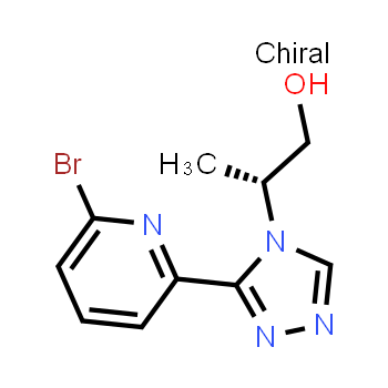 2089624-53-1 | (R)-2-(3-(6-bromopyridin-2-yl)-4H-1,2,4-triazol-4-yl)propan-1-ol