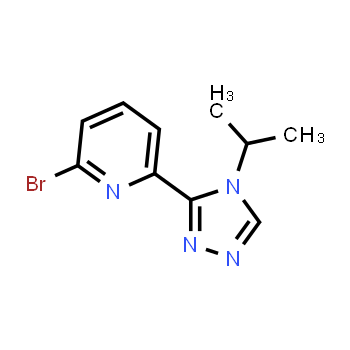 2093329-79-2 | 2-bromo-6-(4-isopropyl-4H-1,2,4-triazol-3-yl)pyridine