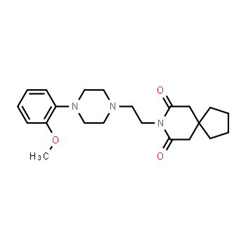 21102-95-4 | 8-(2-(4-(2-methoxyphenyl)piperazin-1-yl)ethyl)-8-azaspiro[4.5]decane-7,9-dione