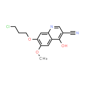 214470-66-3 | 7-(3-chloropropoxy)-4-hydroxy-6-methoxyquinoline-3-carbonitrile