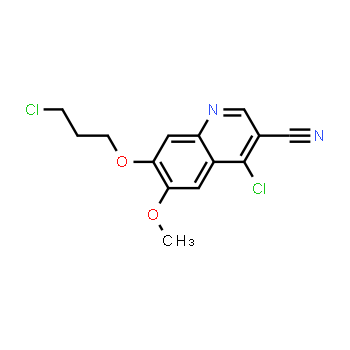 214470-68-5 | 4-chloro-7-(3-chloropropoxy)-6-methoxyquinoline-3-carbonitrile